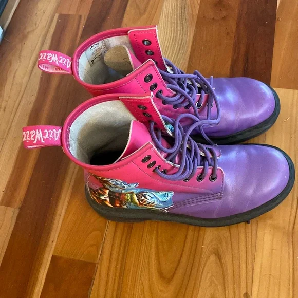 Purple Technique Doc Martens Martens Limited Edition New Order
